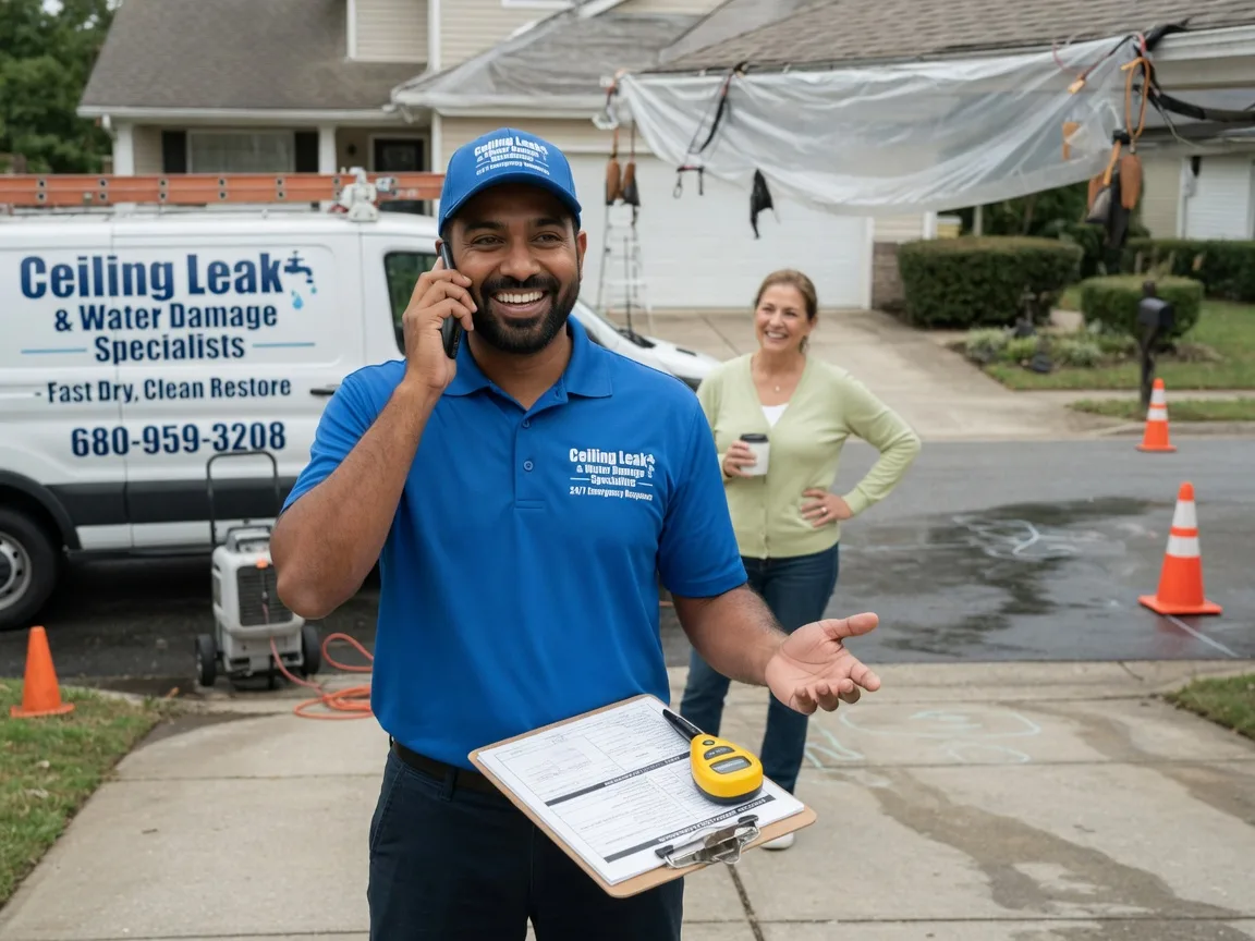 Ceiling Leak Cleanup Isle Of Palms, SC FAQs